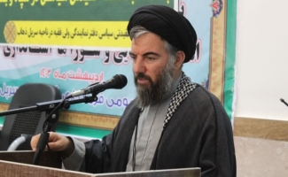 دیدار مسئولین حوزه نمایندگی ولی‌فقیه در سپاه با امام جمعه شهرستان