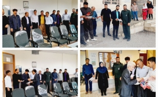 تبریک هفته مقام معلم در مدارس دهستان پشت تنگ ذهاب