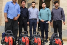 خرید ۴دستگاه دمنده‌هوا با ۸۰ میلیون اعتبار برای مقابله با آتش‌سوزی احتمالی در شهرستان