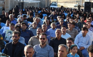 مراسم یادبود شهید رئیسی و همراهانش در سرپلذهاب