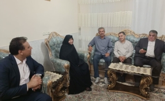 دیدار مسئولین سرپل‌ذهاب با خانواده‌های معظم شهداء شهرستان