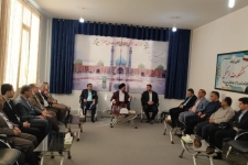 دیدار مسئولین دستگاه قضایی سرپل‌ذهاب با امام جمعه شهرستان