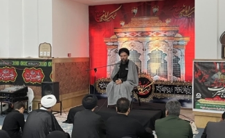 دیدار پرسنل سپاه ناحیه سرپل‌ذهاب و جمعی از بانوان بسیجی با امام جمعه شهرستان