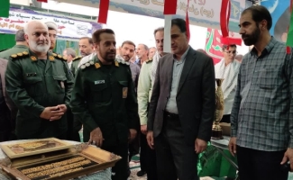نمایشگاه “اسوه ناحیه ای” پایگاه های مقاومت بسیج شهرستان سرپل‌ذهاب گشایش یافت