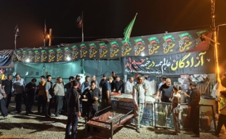 موکب‌های خدمت رسان سرپل‌ذهابی میزبان زائران اربعین هستند