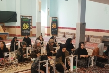 بازدید از کارگاه آموزشی پیشرفته فرش بافی در بخش قلعه شاهین سرپل‌ذهاب