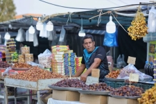 تصاویری از بازار خرمافروشان ورودی شهر قصرشیرین