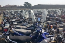 توقیف تعداد ۱۰ دستگاه موتورسیکلت در شهرستان