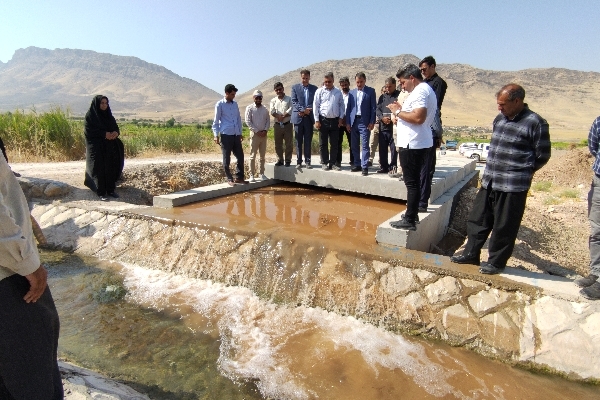 عملیات اجرایی آب‌گیری پمپاژ آب در سرپل‌ذهاب