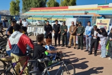 همایش دوچرخه سواری در شهرستان سرپل‌ذهاب برگزار شد.