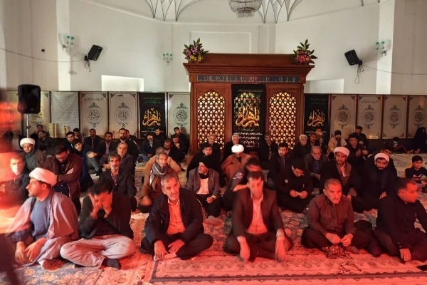 دومین شب مراسم شهادت حضرت فاطمه الزهرا در سرپل‌ذهاب