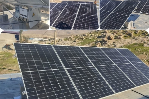 نصب و راه اندازی ۳ پنل خورشیدی در شهرستان سرپل ذهاب