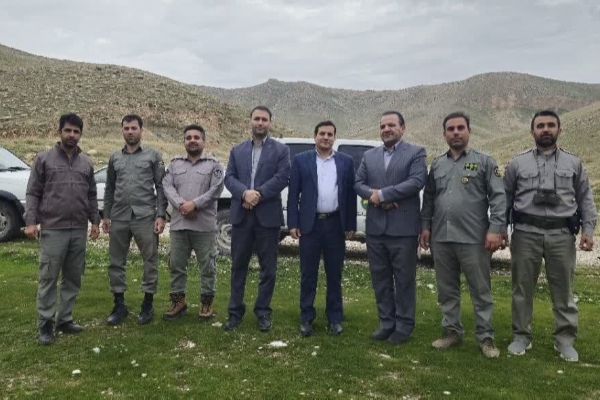 بازدید رئیس  دادگستری و دادستان دادسرای عمومی و انقلاب شهرستان سرپل‌ذهاب از پاسگاه محیطبانی قراویز و پناهگاه حیات وحش قراویز