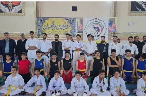 برگزاری رقابت‌های دفاع شخصی سه جانبه در شهرستان