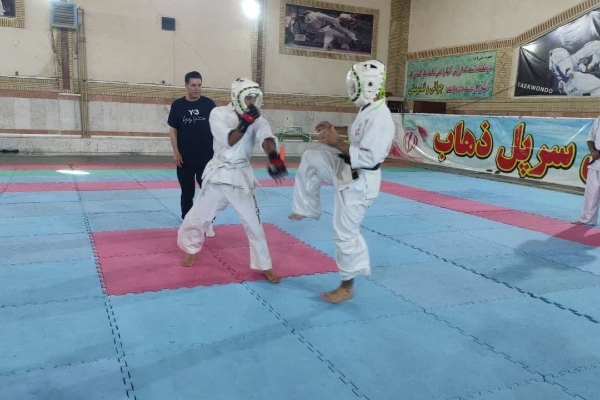 رقابت‌های دفاع شخصی سه جانبه در شهرستان سرپل‌ذهاب برگزار شد