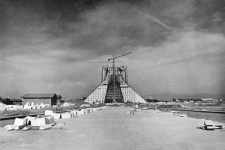 تهران قدیم | تصاویر کمتر دیده شده از ساخت برج آزادی/ شترسواری وسط پایتخت در ۵۰ سال پیش!