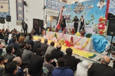 جشن بزرگ میلاد امام حسین(ع) در سرپل‌ذهاب برگزار شد