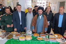 نمایشگاه مدرسه انقلاب در سرپل‌ذهاب گشایش یافت