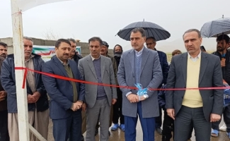 افتتاح ۲ طرح عمرانی با اعتبار ۳۰ میلیارد ریال در روستاهای مرزی سرپل‌ذهاب