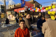 مشتاقان ظهور غرق در شادی و شور/ سرپلذهابی ها نیمه شعبان را جشن گرفتند