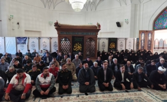 دیدار بسیجیان سرپل ذهاب با امام جمعه شهرستان