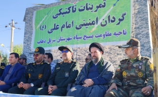 تمرینات تاکتیکی گردان امام علی (ع) سپاه ناحیه سرپل ذهاب برگزار گردید