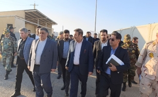 بازدید نماینده مجلس و مسئولان استان از بازارچه مرزی تیله‌کو سرپل‌ذهاب