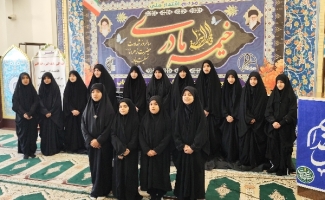 برپایی خیمه مادری در جوار حرم احمد بن اسحاق(ره)