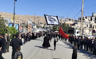 عزاداری مردم سرپل ذهاب در سوگ حضرت زهرا(س)  ۲