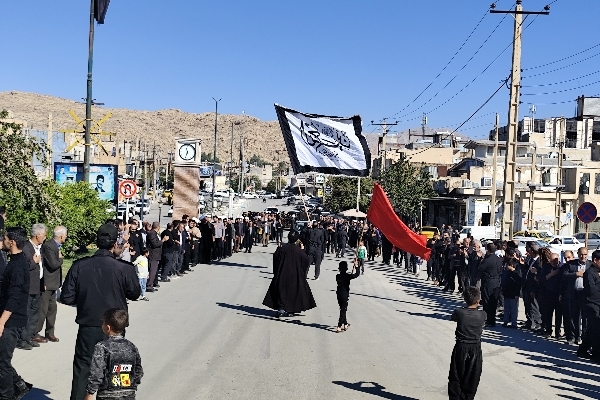 عزاداری مردم سرپل ذهاب در سوگ حضرت زهرا(س)  ۲