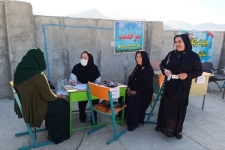 ارائه خدمات پزشکی رایگان توسط تیم پزشکی شهید رهنمون بسیج جامعه پزشکی در روستاهای شهرستان سرپل ذهاب