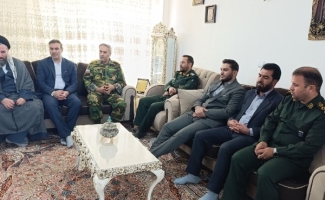 دلجویی مسئولان سرپل ذهاب از خانواده شهدای حملات رژیم صهیونیستی