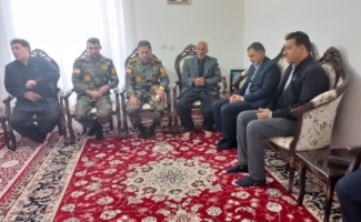 دیدار مسئولان با خانواده شهدای جنگ ۱۲ روزه به مناسبت ولادت حضرت فاطمه زهرا (س) و هفته زن