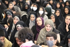 مراسم باشکوه میلاد حضرت فاطمه زهرا (س) در حرم احمد ابن اسحاق (ره) برگزار شد