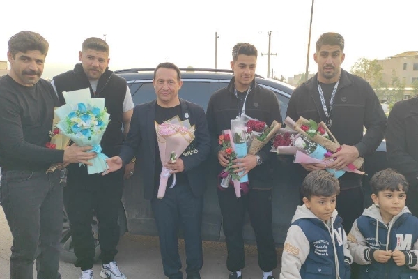 استقبال باشکوه از قهرمانان ووشو دانشجویان کشور در سرپل‌ذهاب