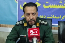 تشریح برنامه‌های دهه مبارک فجر در سرپل‌ذهاب توسط فرمانده سپاه ناحیه