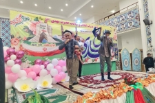 برگزاری جشن بزرگ انقلاب و نیمه‌شعبان در مصلی حرم احمد بن اسحاق(ره) سرپل‌ذهاب