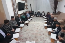 محفل هفتگی انس با قرآن در سرپل‌ذهاب به نیابت از شهید محسن جمالی برگزار شد