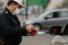 برخورد قاطع پلیس با رانندگان متخلف در سرپل‌ذهاب
