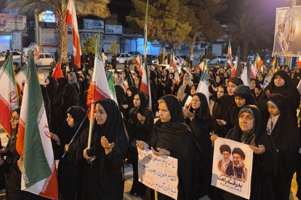 برگزاری هفتادمین شب اجتماع مردمی در سرپل‌ذهاب