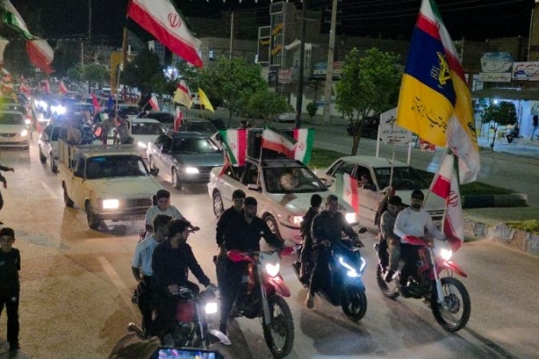 سرپلذهاب در موج هفتاد و چهارم؛ خروش مردم برای ایران