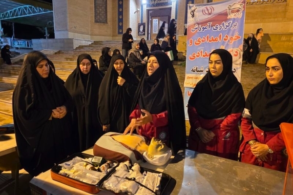 بانوان سرپل‌ذهاب؛ پیشگامان امداد، همدلی و آمادگی در اجتماعات «نحن المنتقمون»
