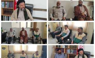 دیدار مدیر کانون خادم‌یاران رضوی استان کرمانشاه با امام‌جمعه سرپل‌ذهاب