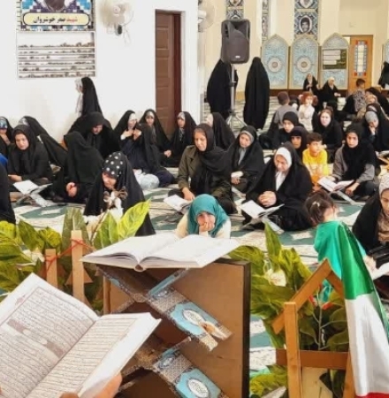 مراسم محفل انس با قرآن کریم در سرپل‌ذهاب