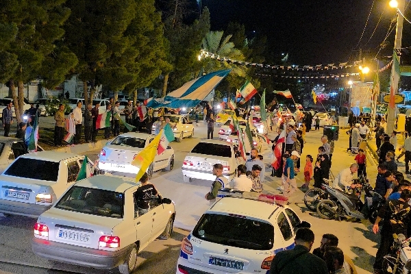 غرش موتورهای غیرت در دیار بازی‌دراز؛ نود و هشتمین کاروان خودرویی مردمی برگزار شد