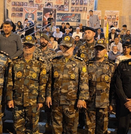 حضور فرماندهان ارتش در اجتماع یکصد و یکم «نحن المنتقمون» سرپل‌ذهاب