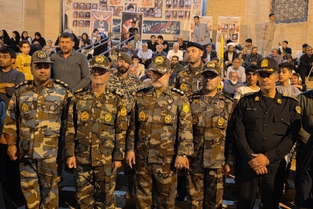 حضور فرماندهان ارتش در اجتماع یکصد و یکم «نحن المنتقمون» سرپل‌ذهاب