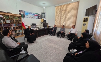 دیدار رئیس و کارکنان بهزیستی سرپل‌ذهاب با امام جمعه شهرستان