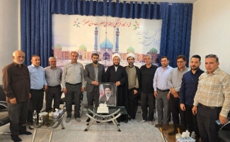 دیدار رئیس و کارکنان کمیته امداد امام خمینی(ره) سرپل‌ذهاب با امام جمعه شهرستان