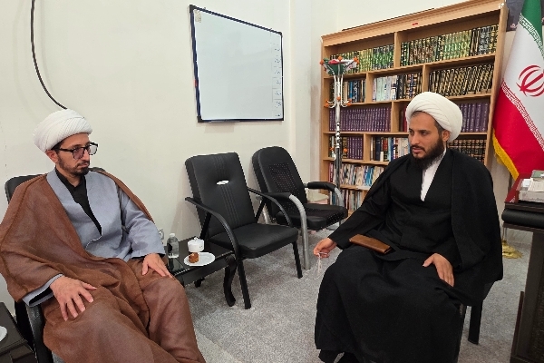 دیدار مدیر و اساتید حوزه علمیه باقرالعلوم(ع) با امام جمعه سرپل‌ذهاب